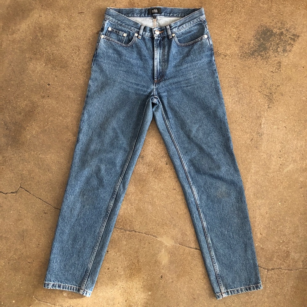 Women’s A.P.C. Jean Martin, 100% recycled cotton.